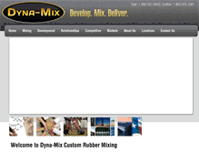 Tablet Screenshot of dyna-mix.com